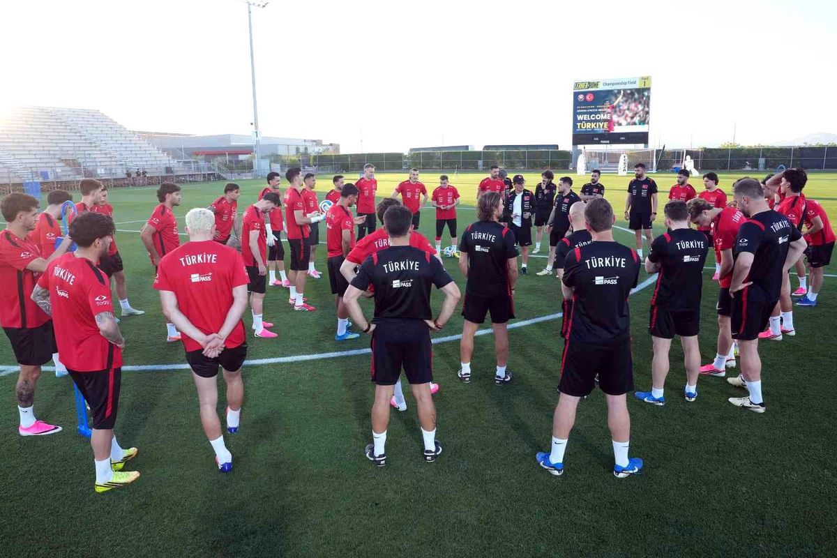 A Milli Futbol Takımı, Arizona'daki son çalışmasını yaptı