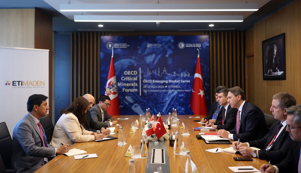 Bakan Bayraktar'dan OECD Kritik Mineraller Forumu'nda yoğun diplomasi