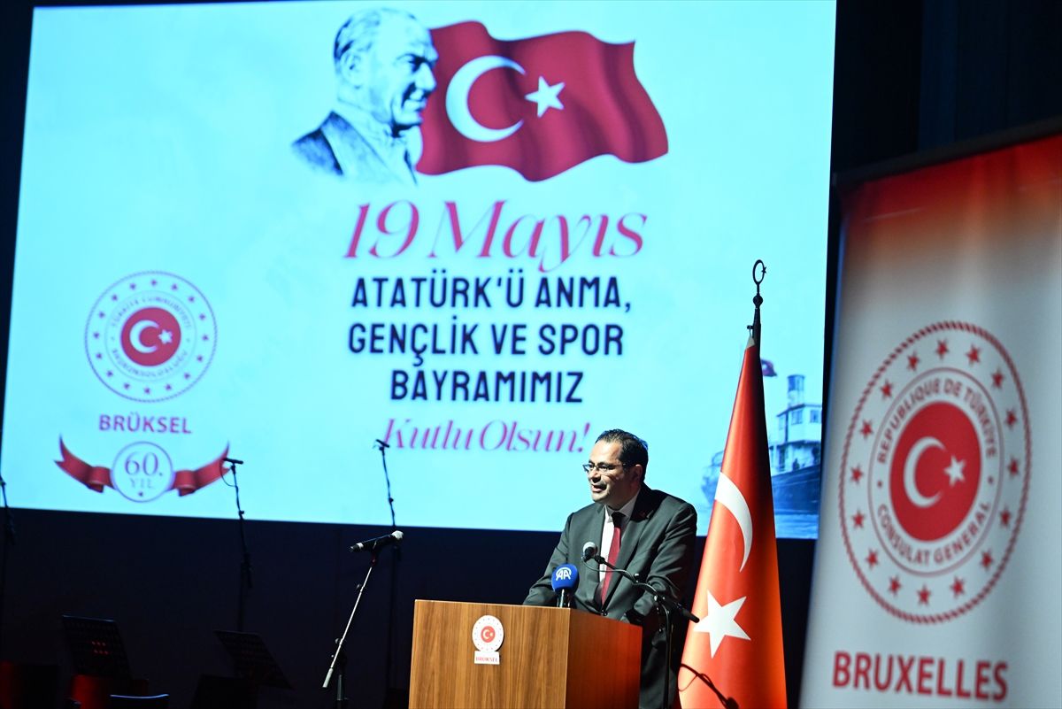 Brüksel'de 19 Mayıs ve Başkonsolosluk 60. yıl kutlaması