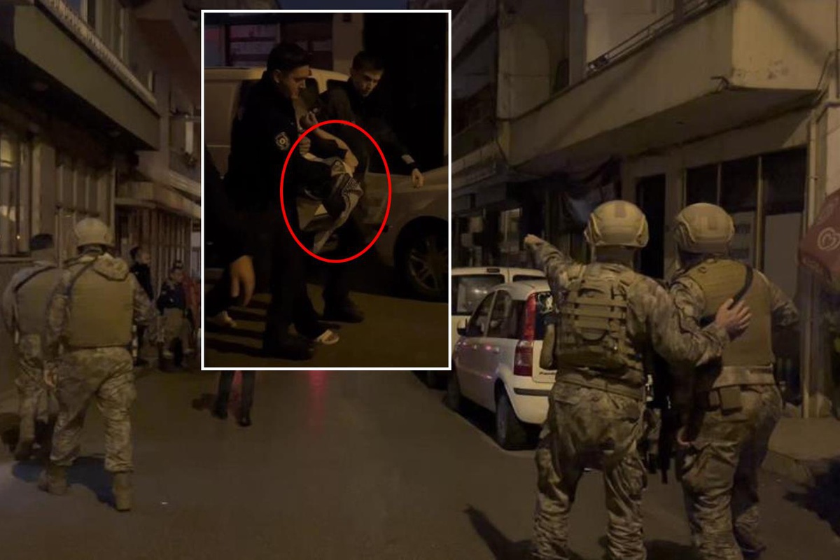 Bursa Osmangazi'de annesini rehin alan şahıs özel harekatla gözaltına alındı