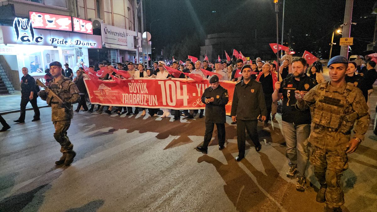 Büyük Taarruz'un 104. Yılında Zafer Bayramı Fener Alayı