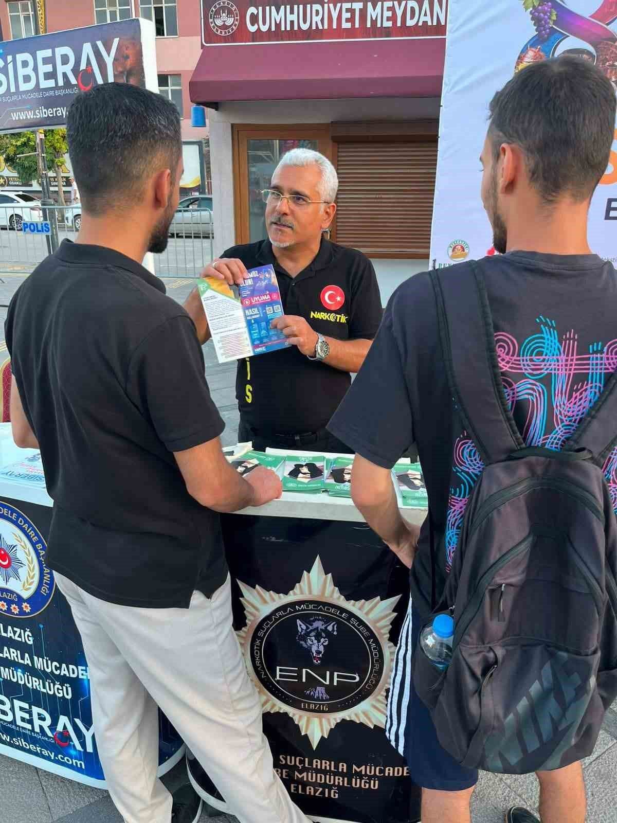 Elazığ'da Gastronomi Festivali'nde Güvenlik Bilgilendirmesi: 21 Bin Vatandaşa Ulaşıldı