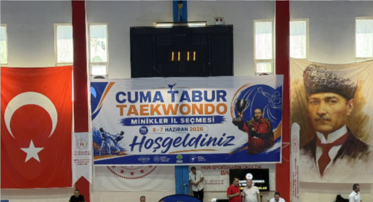 Gaziantep’te Minikler Taekwondo İl Seçmesi Tamamlandı