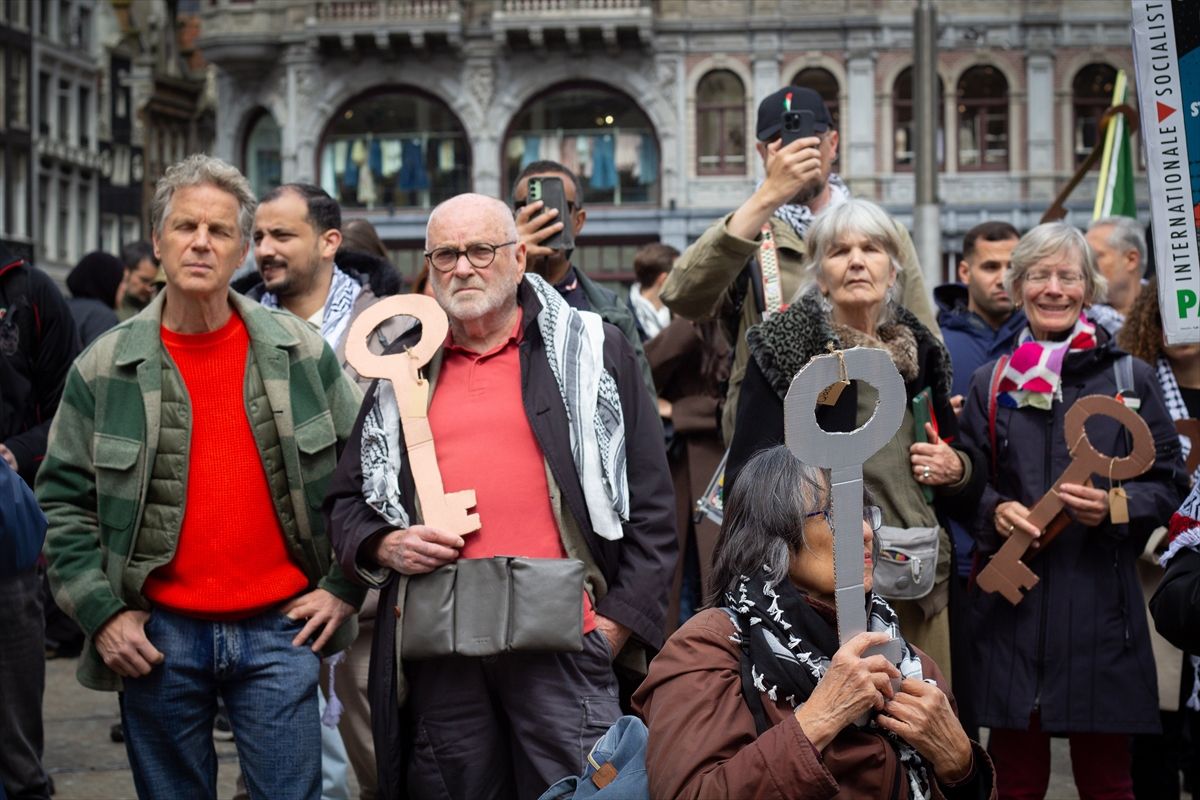 Hollanda'nın başkenti Amsterdam'da 