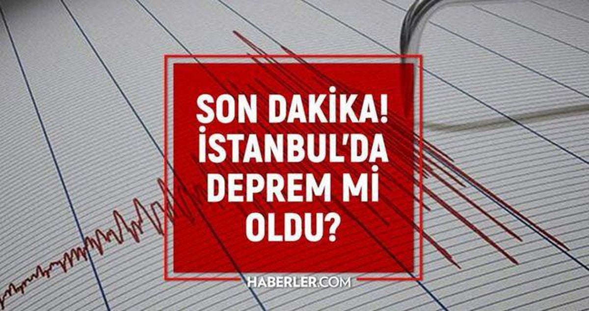 İstanbul'da deprem mi oldu? SON DAKİKA! 19 Mayıs İstanbul'da az önce nerede deprem oldu?