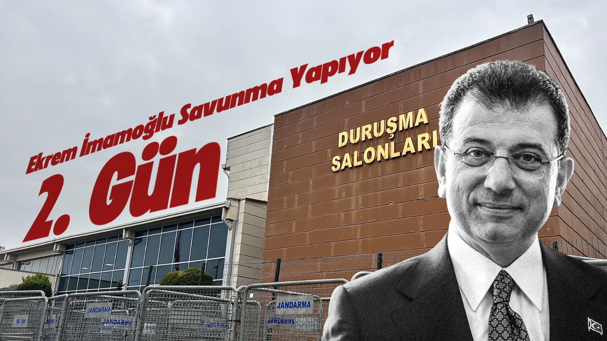 İmamoğlu, İBB Davası'nda TRT'nin 87 milyonun parasıyla hakaret ettiğini söyledi