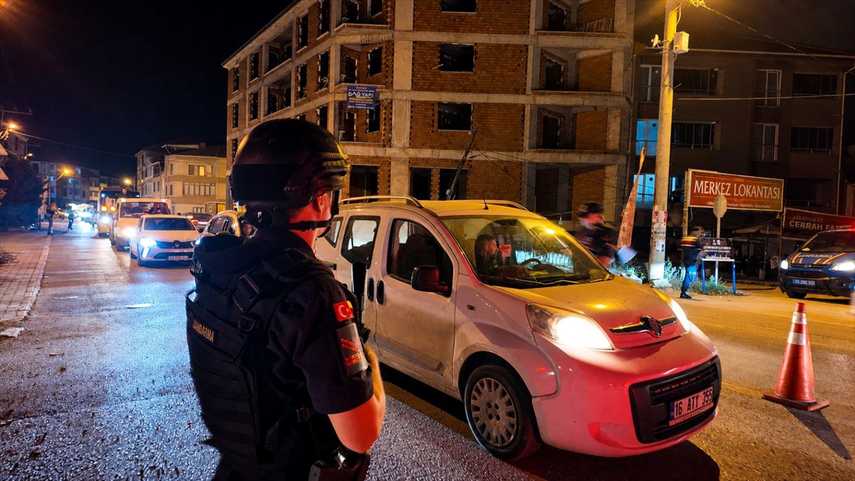 İnegöl'de Jandarmadan Huzur ve Güven Uygulaması