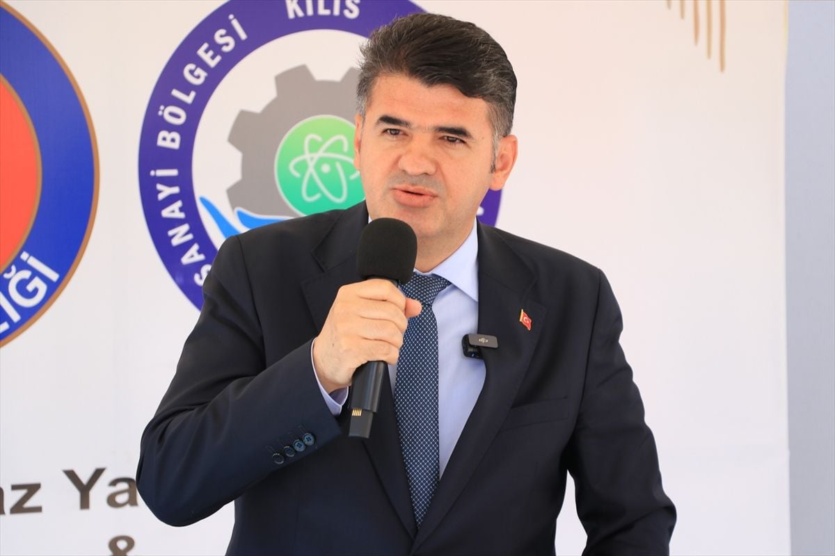 Kilis'te dev OSB'ye doğal gaz verildi