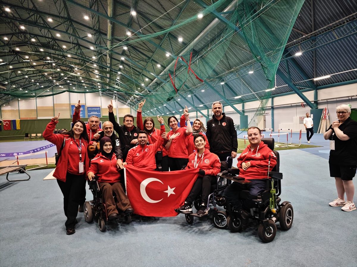 Para milli sporcu Öner Bozbıyık'tan Finlandiya'daki Dünya Boccia Kupası'nda altın madalya