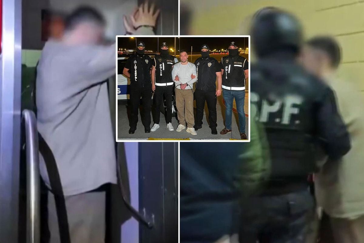 Serkan Kurtuluş 6 yıl süren iade sürecinin ardından Türkiye'ye getirildi! Cezaevinden çıkarıldığı anlar yayımlandı