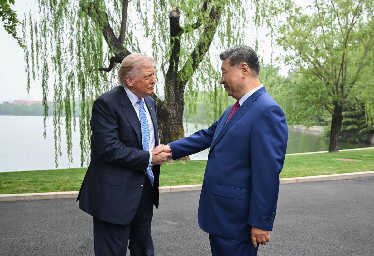 Şi Cinping ve Trump Zhongnanhai'da buluştu