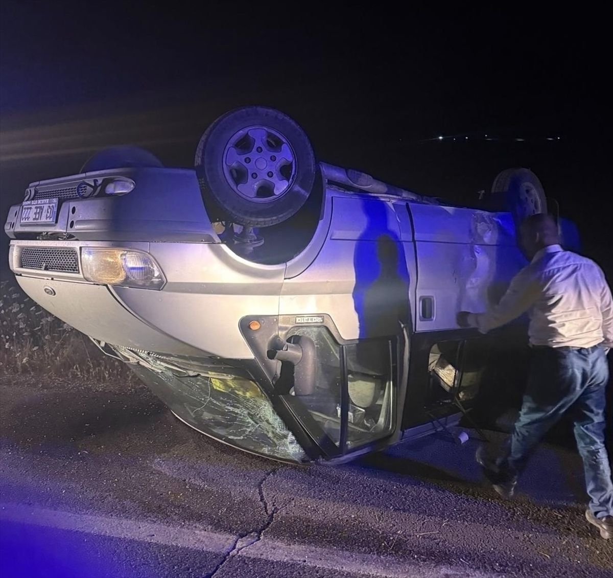Sivas'ta Minibüs Devrildi: 7 Yaralı
