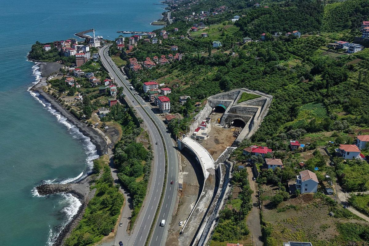 Trabzon'un 30 yıllık hayali olan Güney Çevre Yolu Projesi'nde geri sayım