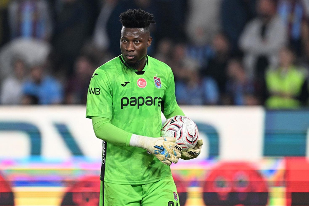 Trabzonsporlu Andre Onana trafik kazası geçirdi